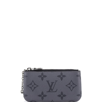 Louis Vuitton Key Pouch Reverse Monogram Eclipse Canvas