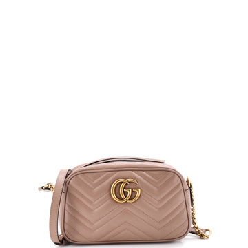 Gucci GG Marmont Flap Bag Matelasse Leather Super Mini
