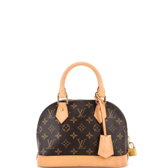 Louis Vuitton Alma Handbag Monogram Canvas BB