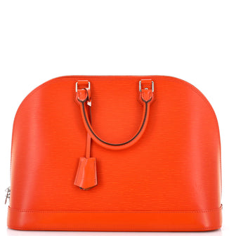 Louis Vuitton Alma Handbag Epi Leather GM
