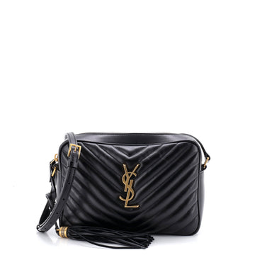 Saint Laurent Lou Camera Bag Matelasse Chevron Leather Small
