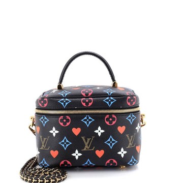 Louis Vuitton Vanity Handbag Limited Edition Game On Multicolor Monogram PM