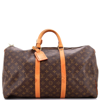 Louis Vuitton Keepall Bag Monogram Canvas 50