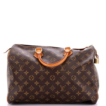 Louis Vuitton Speedy Handbag Monogram Canvas 35