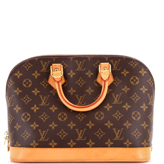 Louis Vuitton Vintage Alma Handbag Monogram Canvas PM