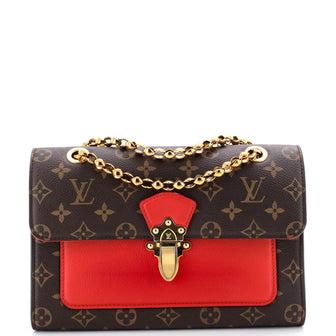 Louis Vuitton Victoire Handbag Monogram Canvas and Leather