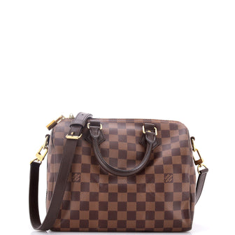 Louis Vuitton Speedy Bandouliere Bag Damier 25