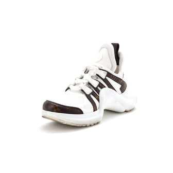 Louis Vuitton Women's LV Archlight Sneakers Mesh and Monogram Coated Canvas
