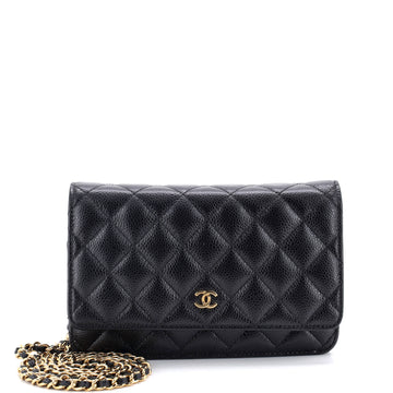 Chanel Wallet on Chain Quilted Caviar