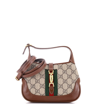 Gucci Jackie 1961 Hobo GG Coated Canvas Mini