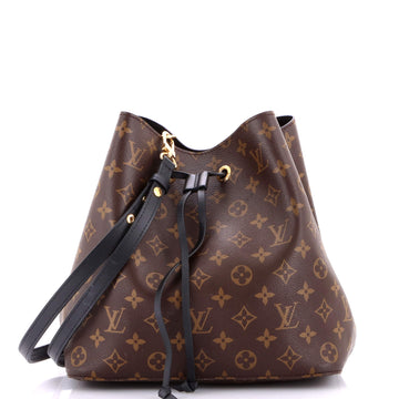 Louis Vuitton NeoNoe Handbag Monogram Canvas with Leather MM