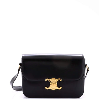 Celine Triomphe Shoulder Bag Smooth Calfskin Medium