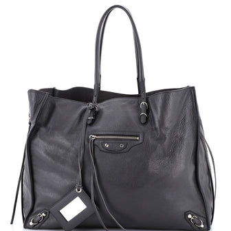 Balenciaga Papier B4 Zip Around Classic Studs Bag Leather