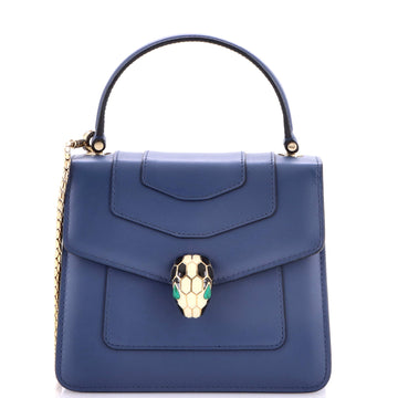 Bvlgari Serpenti Forever Top Handle Bag Leather Small