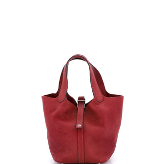 Hermes Picotin Lock Bag Clemence PM