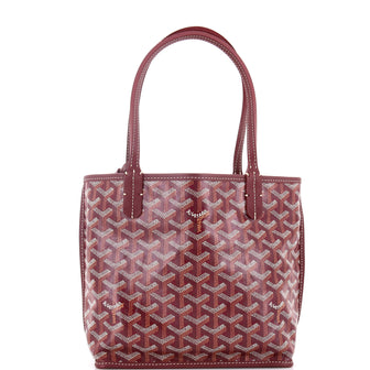 Goyard Anjou Reversible Tote Coated Canvas Mini