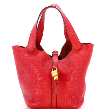 Hermes Picotin Lock Bag Clemence MM