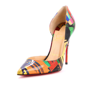 Christian Louboutin Women's Iriza Pumps Printed Patent 100