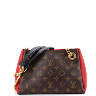 Louis Vuitton Surene Handbag Monogram Canvas with Leather BB