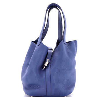 Hermes Picotin Lock Bag Clemence MM