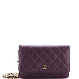 Chanel Wallet on Chain Quilted Lambskin