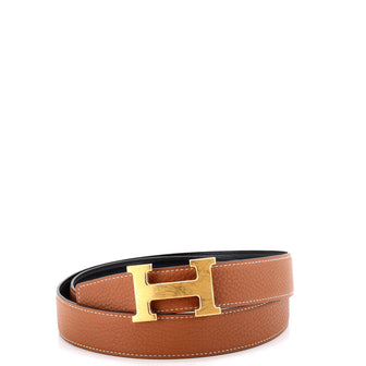 Hermes Constance Reversible Belt Leather Medium
