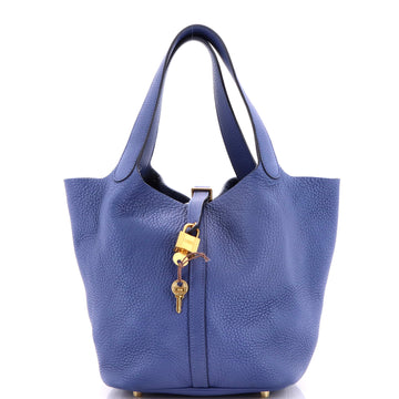 Hermes Picotin Lock Bag Clemence MM