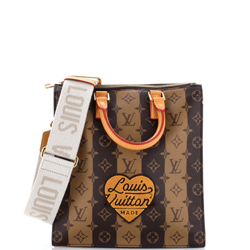 Louis Vuitton Nigo Sac Plat Cross Limited Edition Stripes Monogram Canvas