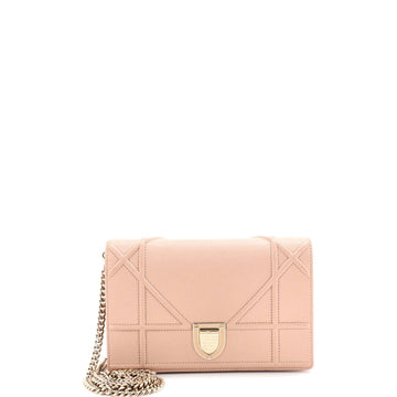 Christian Dior Diorama Wallet on Chain Leather