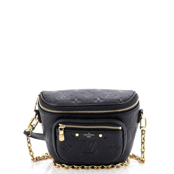 Louis Vuitton Bum Bag Monogram Empreinte Leather Mini