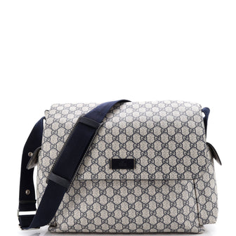Gucci Diaper Bag GG Coated Canvas