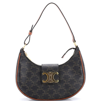 Celine Ava Triomphe Bag Triomphe Coated Canvas