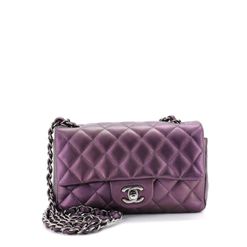 Chanel Classic Single Flap Bag Quilted Lambskin Mini