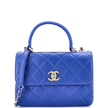 Chanel Trendy CC Top Handle Bag Quilted Lambskin Small
