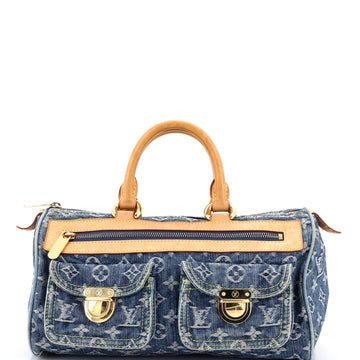 Louis Vuitton Neo Speedy Bag Denim