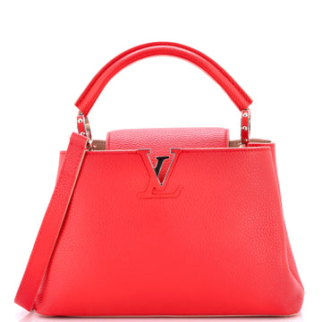 Louis Vuitton Capucines Bag Leather BB