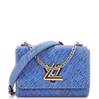 Louis Vuitton Twist Handbag Limited Edition Pin Embellished Epi Leather MM