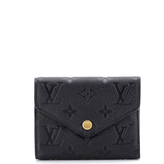 Louis Vuitton Victorine Wallet Monogram Empreinte Leather