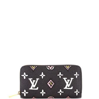 Louis Vuitton Zippy Wallet Wild at Heart Monogram Giant