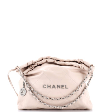 Chanel 22 Chain Hobo Quilted Calfskin Medium