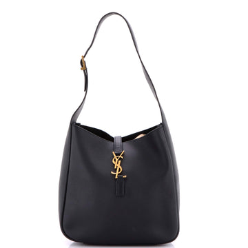 Saint Laurent Le 5 a 7 Supple Hobo Leather Small