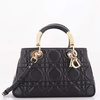 Christian Dior Lady 95.22 Bag Cannage Embossed Leather Medium