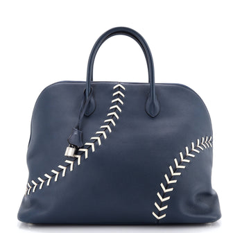 Hermes Bolide 1923 Baseball Bag Evercolor 45