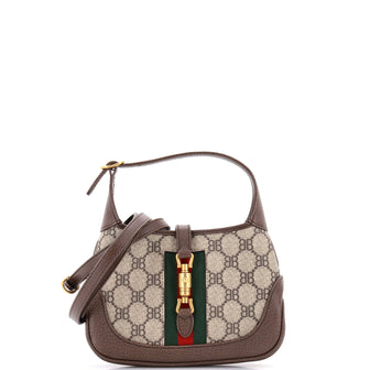 Balenciaga x Gucci The Hacker Project Jackie 1961 Hobo BB Coated Canvas Mini