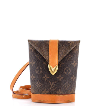Louis Vuitton Envelope Pouch Monogram Dust Leather