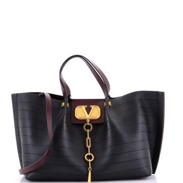 Valentino Garavani VLogo Escape Tote Quilted Leather Medium
