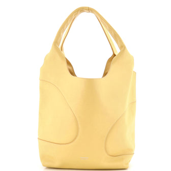 Salvatore Ferragamo Debossed Cut-Out Hobo Bag Leather