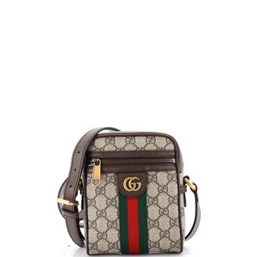 Gucci Ophidia Messenger Bag GG Coated Canvas Mini