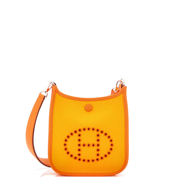 Hermes Neo Evelyne Bag Toile and Leather TPM