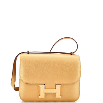 Hermes Constance NM Bag Metallic Chevre Chamkilight 18
